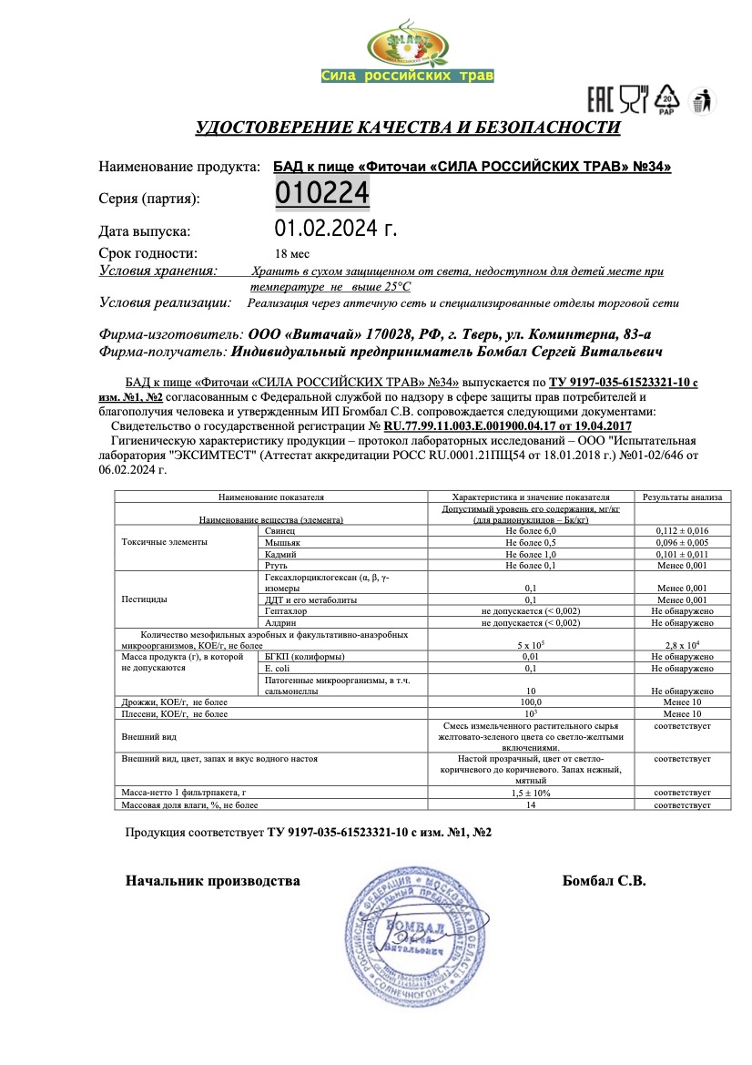 Паспорт №022024
